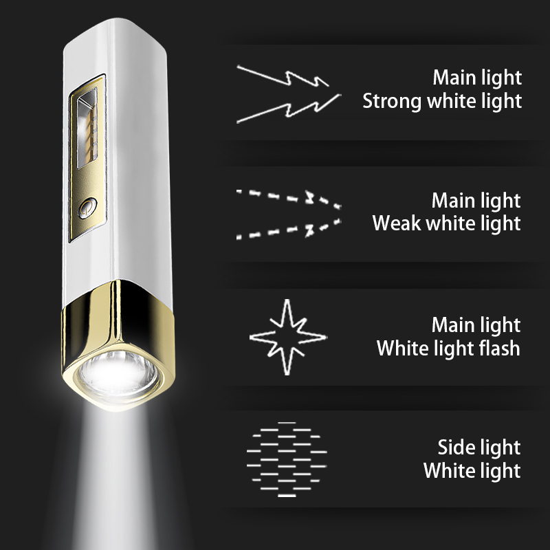 Rechargeable High Lumens Portable Strong Light Flashlight FSH570picture3
