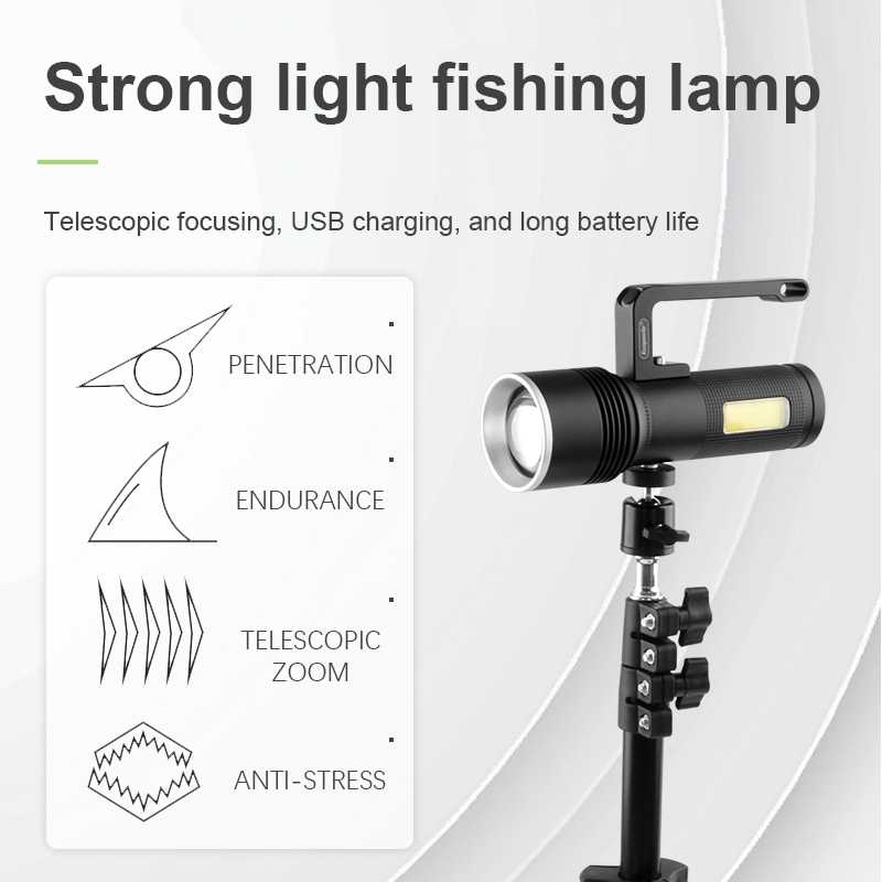 USB Charging COB Side Lights Handheld Searchlight FSH560picture3