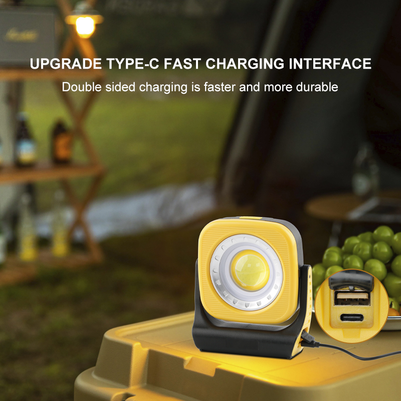 3 Colors USB Rechargeable Portable COB LED Work Light WRL5100picture6