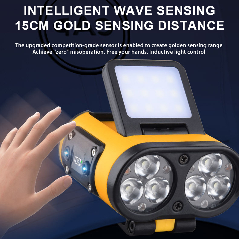 Outdoor Waterproof Rechargeable LED Headlight HDL5700picture2