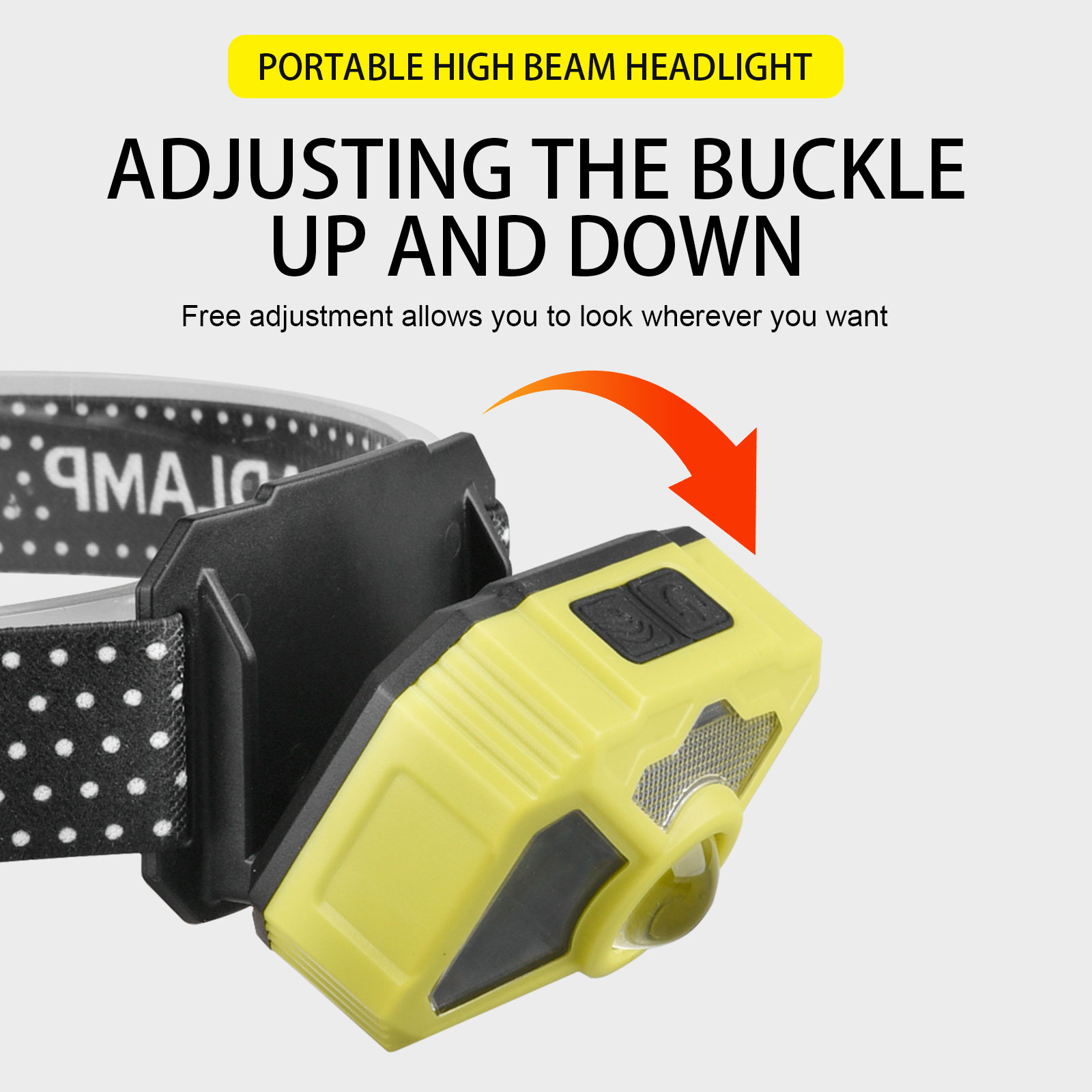 Waterproof USB Charging Motion Sensor LED Headlight HDL6000picture5