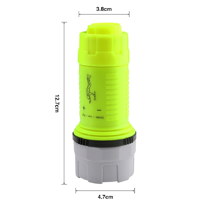 Underwater Swimming IP68 Waterproof LED Diving Flashlight DVL2000picture3