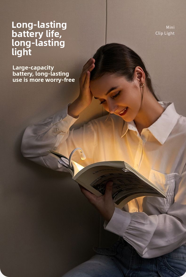 Guangli USB Rechargeable Mini Energy-saving LED Book Light