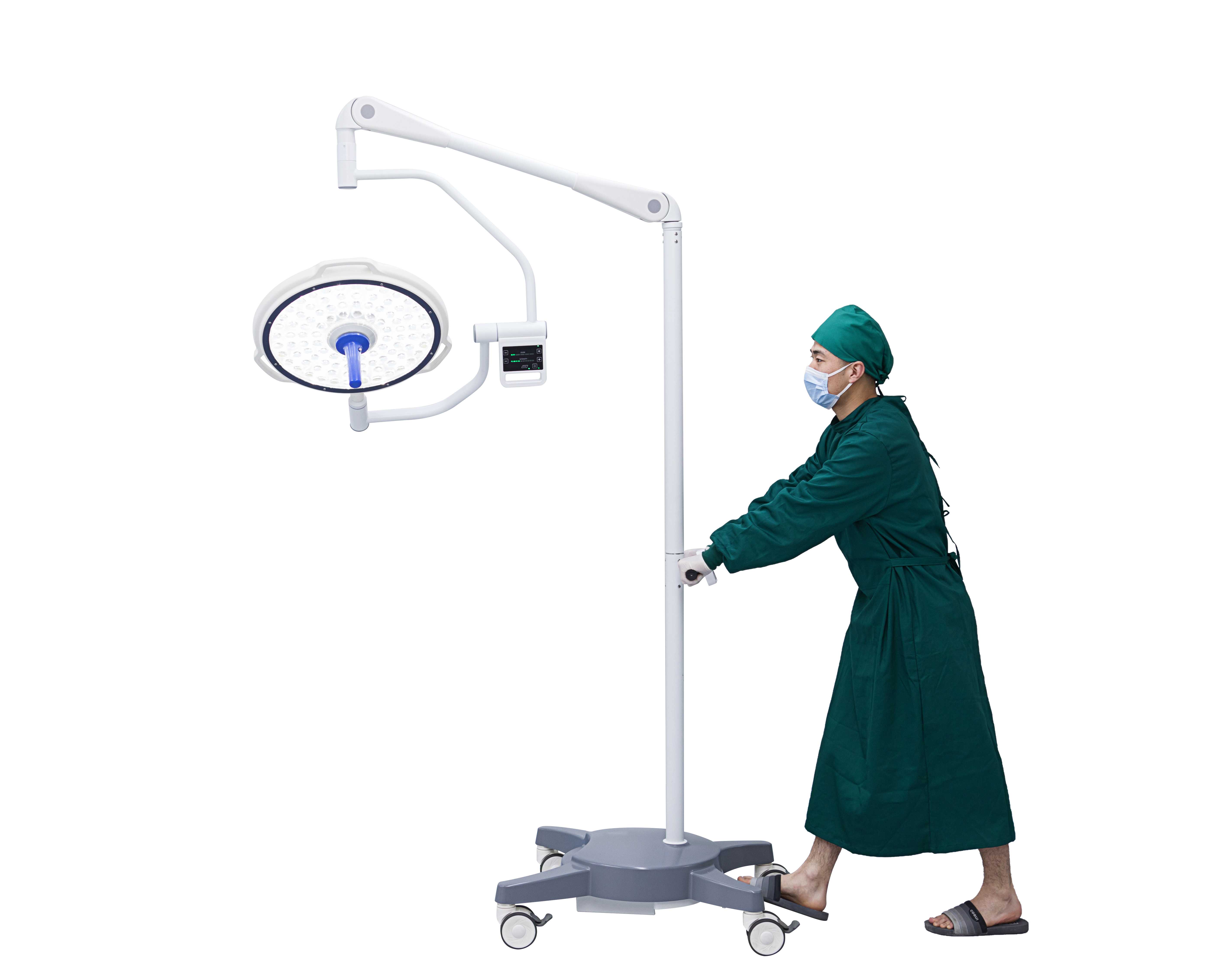 Double Dome Ceiling Mounted LED Surgical Lamp SUR160picture3