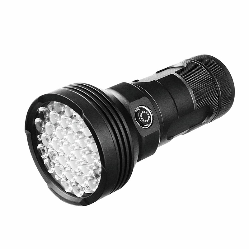 Aluminum 6000 Lumens Long Range USB Rechargeable Super Tactical Flashlight FSH660