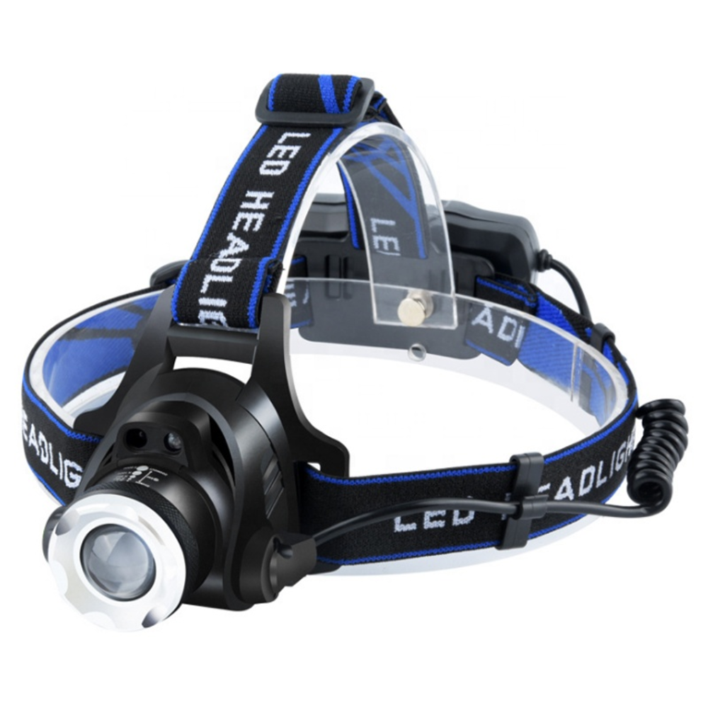 USB Charging Aluminum Super Bright 50W LED Headlamp HDL720