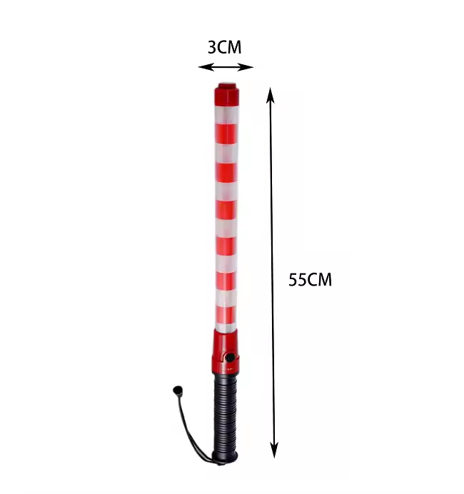 Red and White Traffic LED Baton Torch Light TRB100picture4