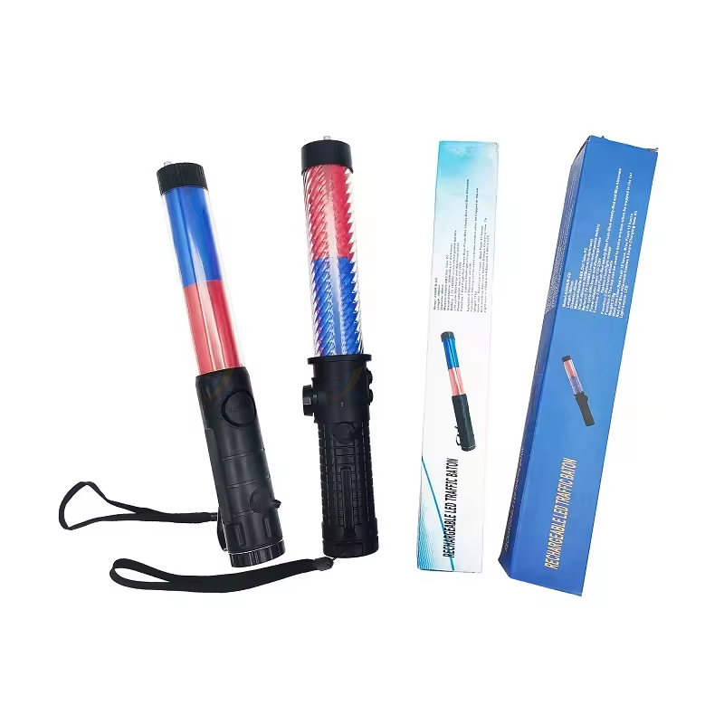 Rechargeable Red Blue Traffic Wand Baton Light TRB110picture5
