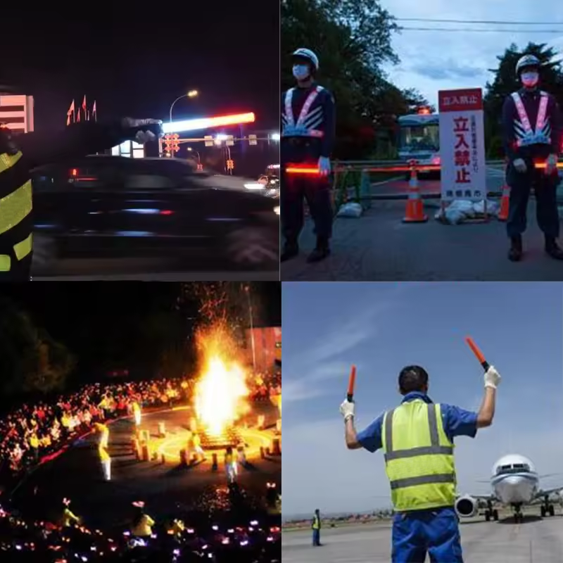 Rechargeable Red Blue Traffic Wand Baton Light TRB110picture6