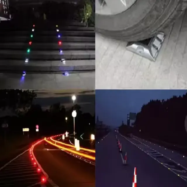 Aluminum Pavement Road Marking Solar Road Stud Light SRS220picture5
