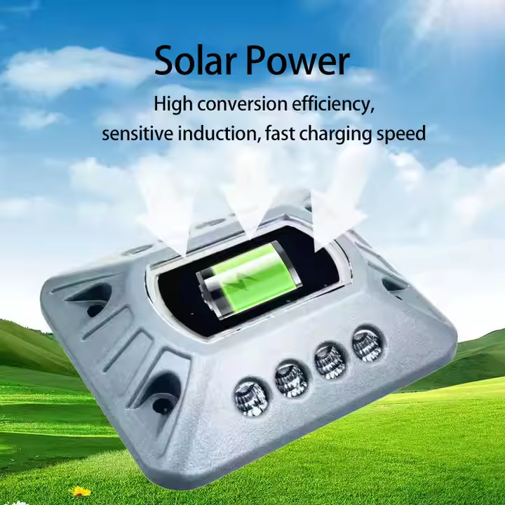 Multi-colors Red Yellow Blue Reflective Solar Road Stud Light SRS180picture5