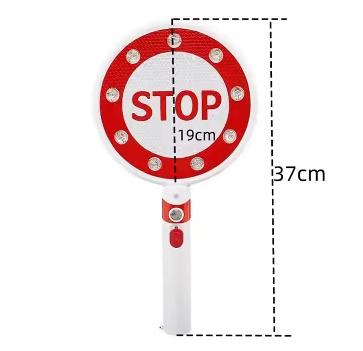 Red Green Handheld Board Flashing LED Traffic Warning Light TSW300picture2
