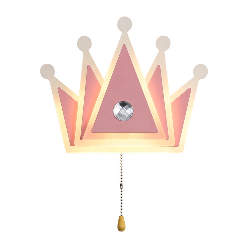 Decoration Indoor Bedroom Living Room Gold Pink Modern Wall Lamp WL4670