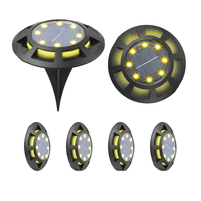 Waterproof Solar LED Disk Ground Lights SGR120picture3