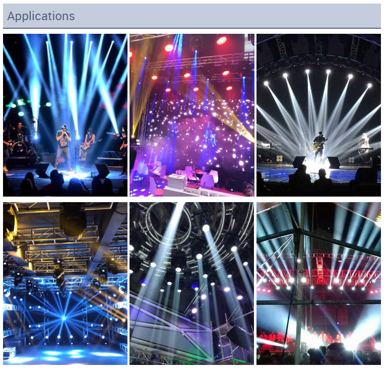 Disco 7x15w 4in1 LED Mini Beam Bee Eye 7pcs LED Moving LED Light Zoom