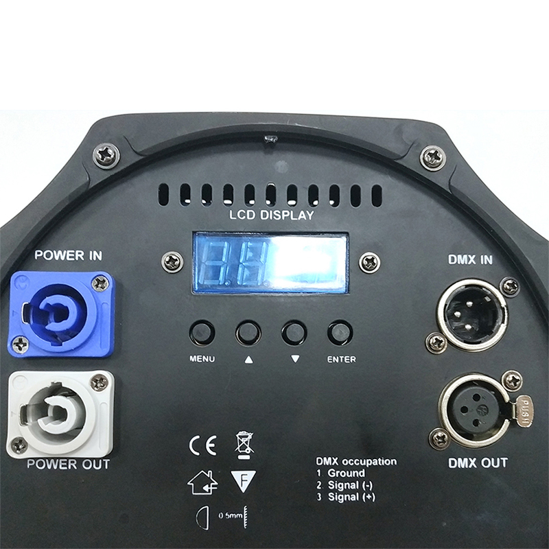 LED Par COB 200W White + Warm White 2in1 Studio Stage Light DMX Light for Stage Wedding Dj Lights