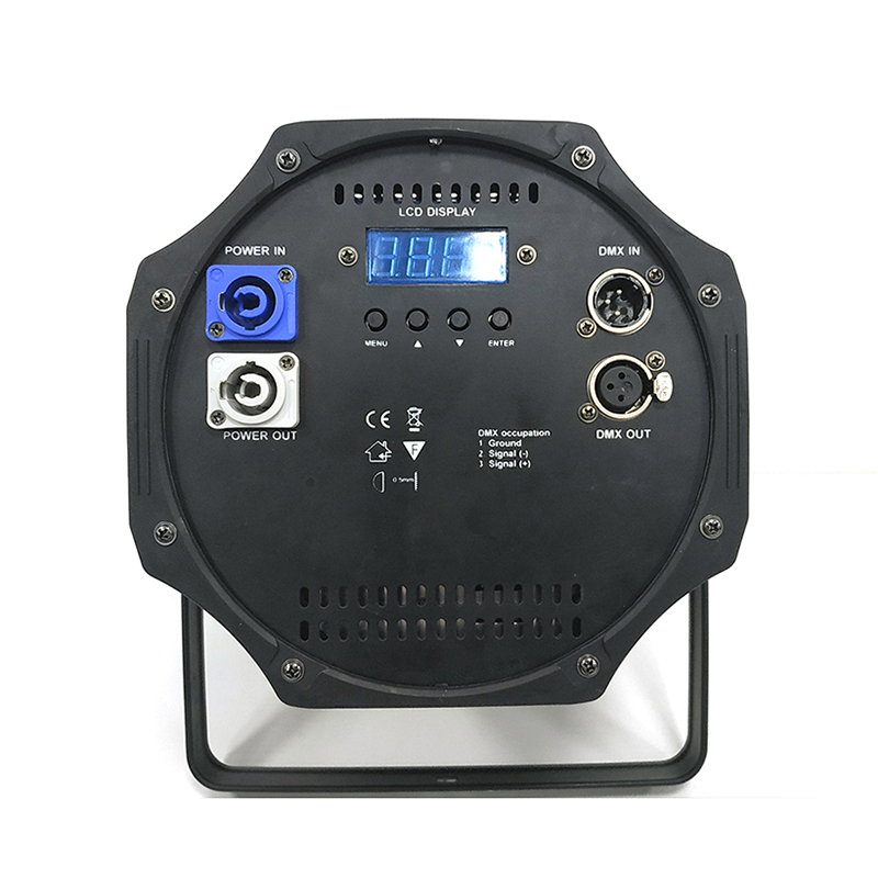 LED Par COB 200W White + Warm White 2in1 Studio Stage Light DMX Light for Stage Wedding Dj Lights