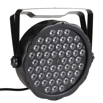RGBW Nightclub Weeding DJ Lights 54pcs Plastic Flat Par Lights SPR150