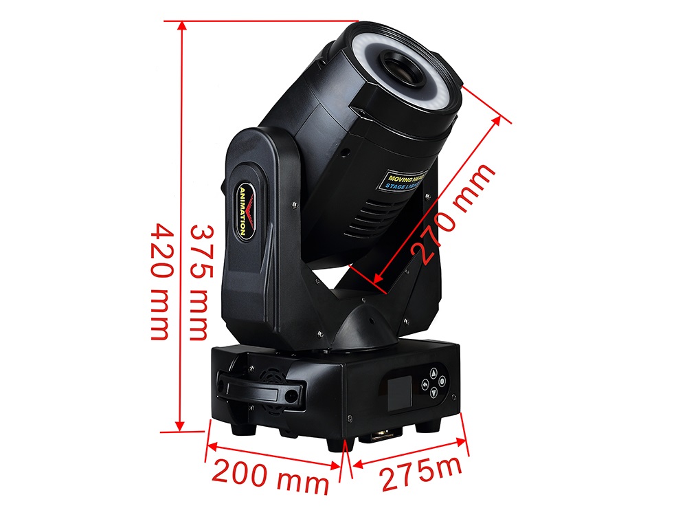150W-400W Full Color Moving Head Laser Light SMH230picture5