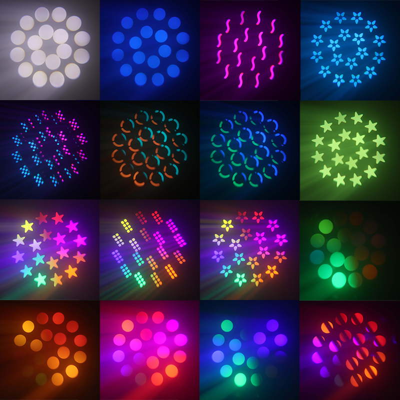 200W 18 Prism Stage Effect Pattern Moving Head Beam Light SMH200picture4