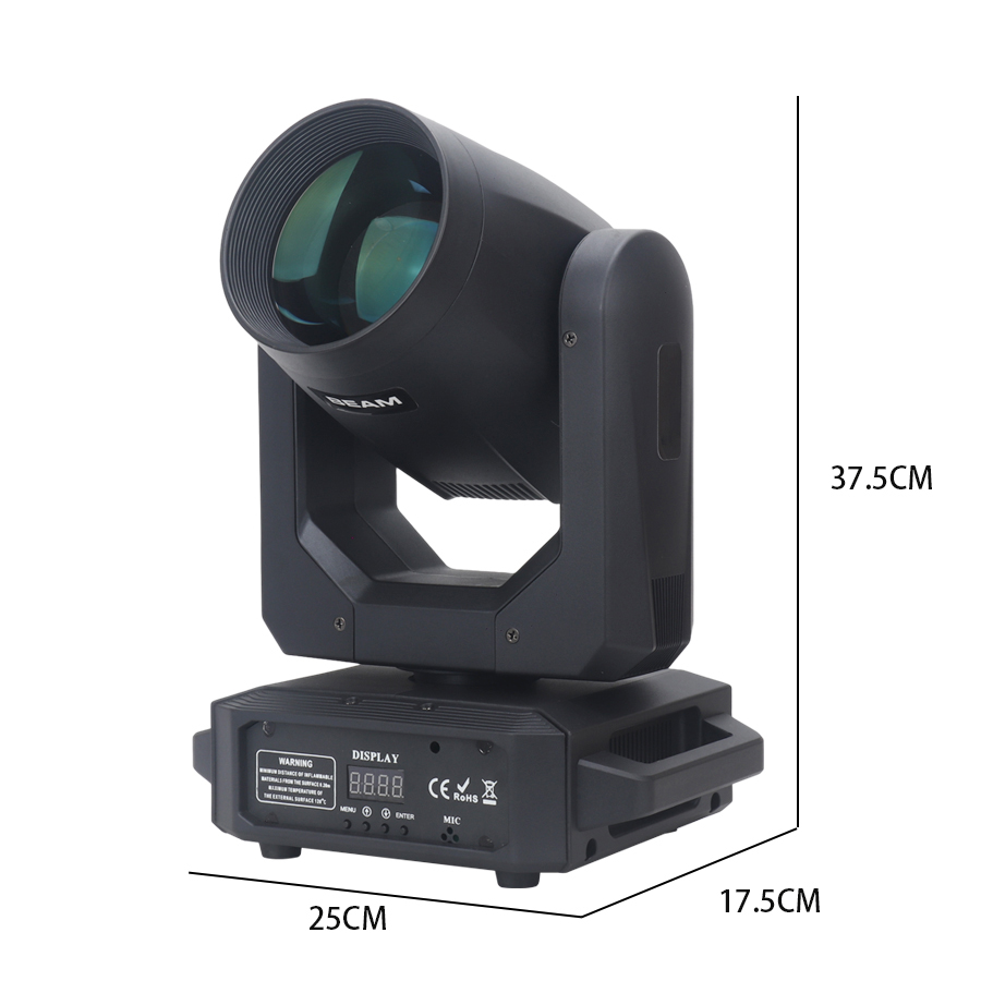 200W 18 Prism Stage Effect Pattern Moving Head Beam Light SMH200picture6