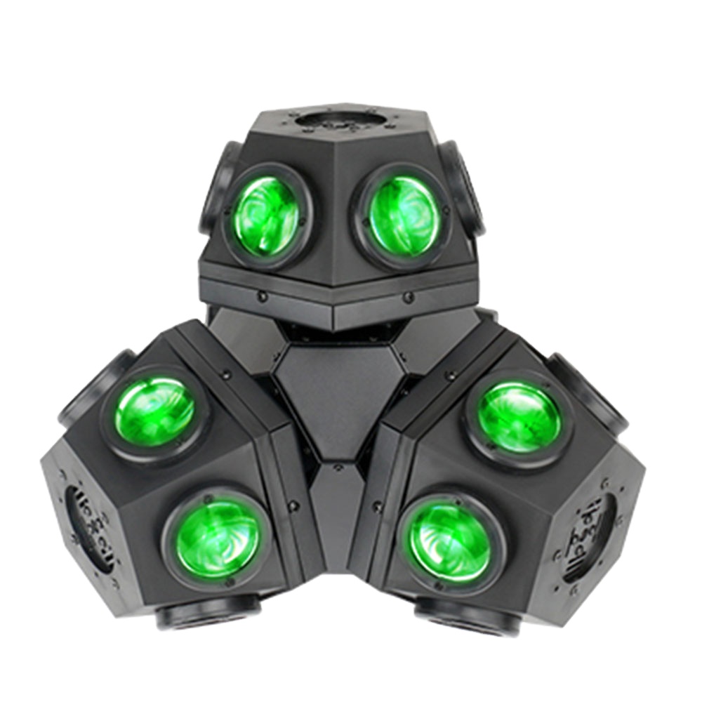 18pcs *3W 120W 3 Heads Beam Laser Led Stage Music Lighting SMH240