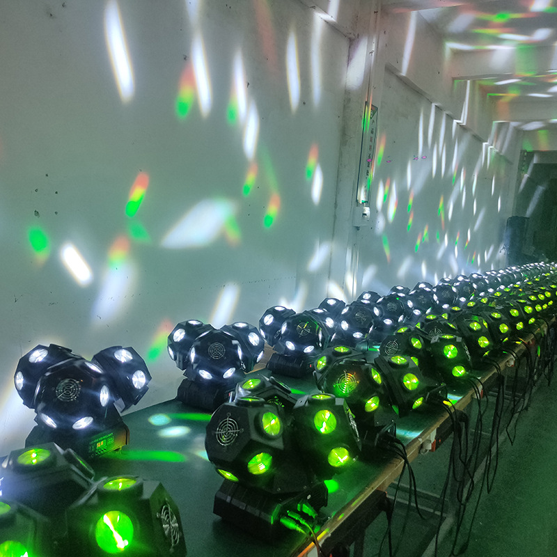 18pcs *3W 120W 3 Heads Beam Laser Led Stage Music Lighting SMH240picture4