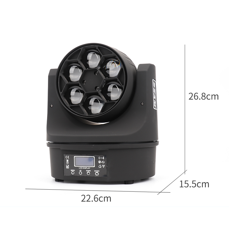 Mood Magic 6pcs*15W RGBW Bee Eye Laser Light SMH260picture6