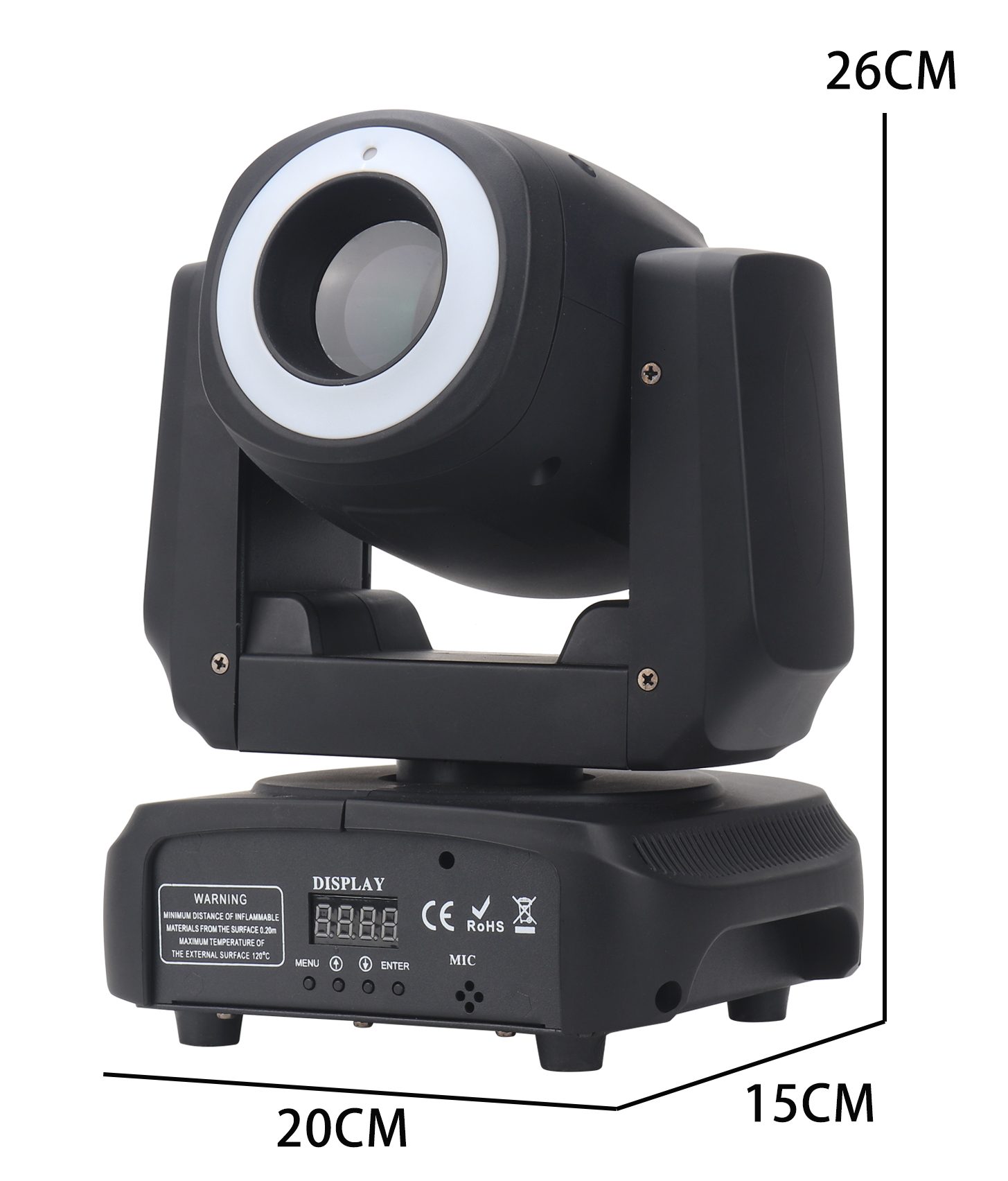 Spot Laser LED Ring 3in1 Moving Head Club Lighting Effects SMH250picture6
