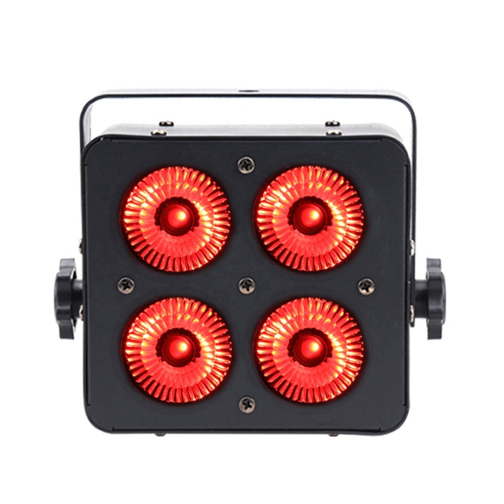 Small Size Aluminum LED 4*15W Flat Par Cans Stage Light SPR200