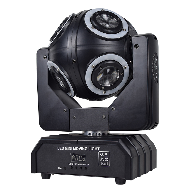 8-Color P3.91 LED Screen Auxiliary Moving Head Stage Lights SMH390picture4