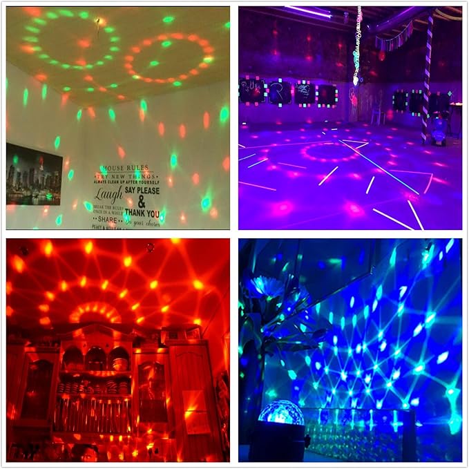 Magic Bal LED Lamp 4 Colors RGB USB Plug Disco Stage Lights DBL110picture3