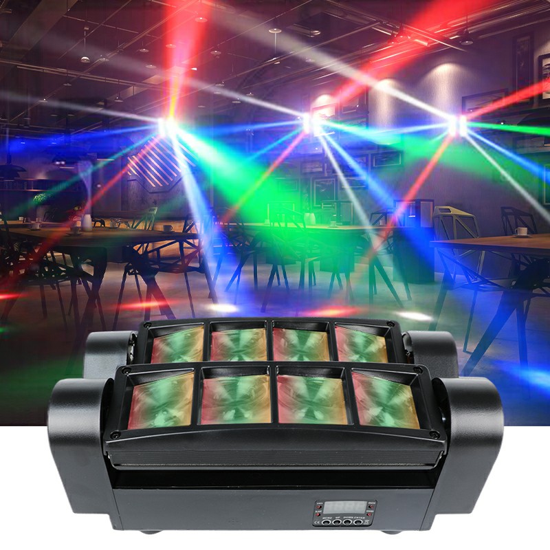 Dj Disco LED Stage Laser RGBW 4 in 1 Moving Head Light SMH490