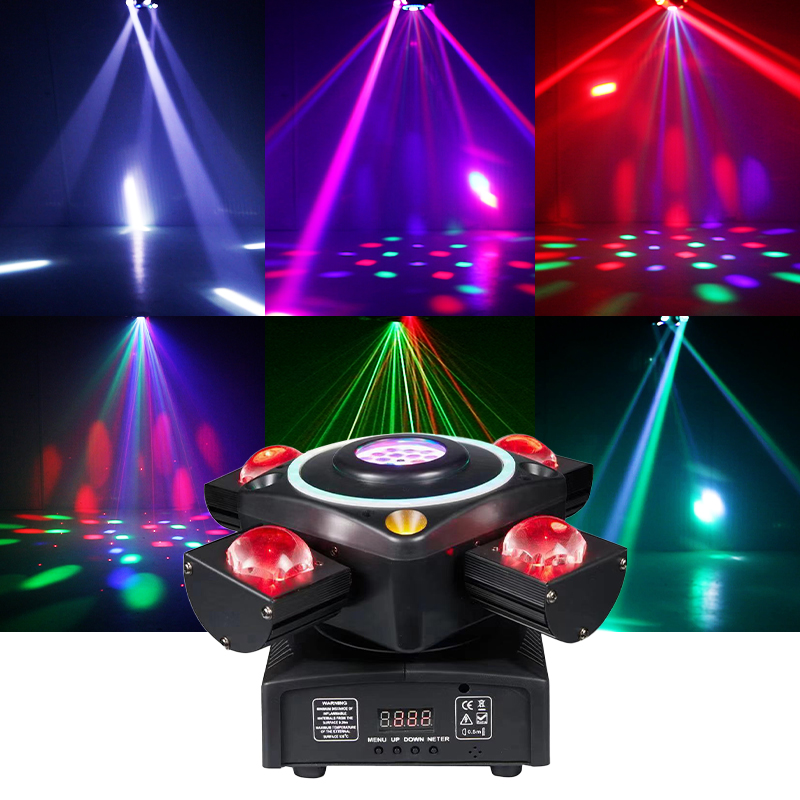 100W 4-in-1 RGBW LED Moving Head Disco Ball Stage Lights SMH500picture5