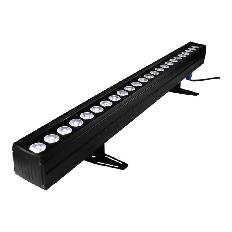 18 Px 10W Full RGBW LED Strip Wall Washer Dyeing Floodlight for Wedding Stage Light Show DMX512 Co<i></i>ntrol Aluminum Beam Lights