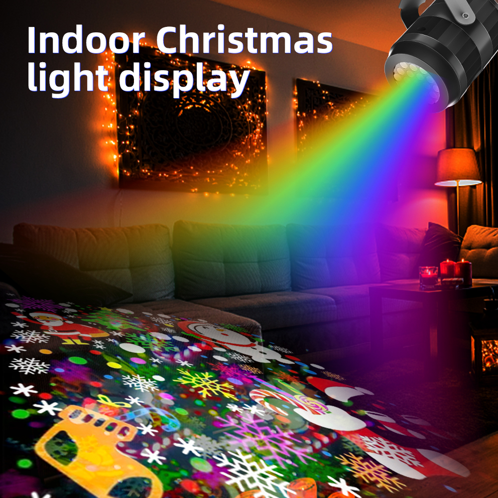 Outdoor Snowflake Projector Light LED Xmas Decorations Lights XMS2900picture3
