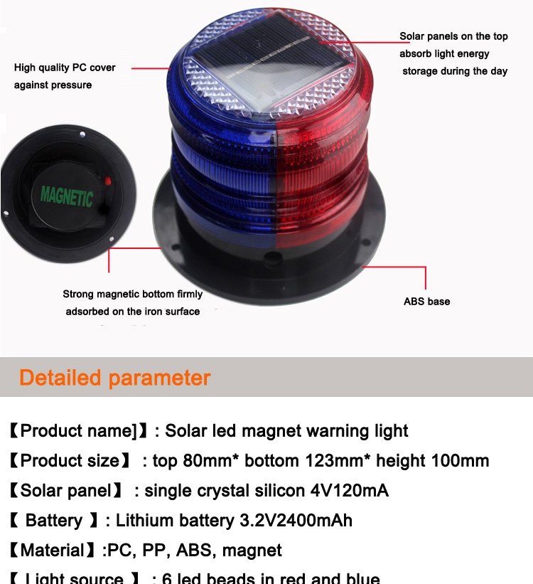L864 L810 Plastic Led 360 Degree Strobe 2 Watt Aircraft Medium Intensity Signal Lights Solar Aviation Obstruction Warning Light