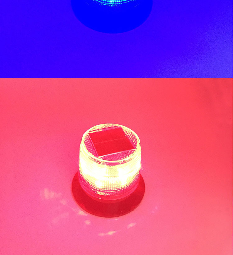 L864 L810 Plastic Led 360 Degree Strobe 2 Watt Aircraft Medium Intensity Signal Lights Solar Aviation Obstruction Warning Light