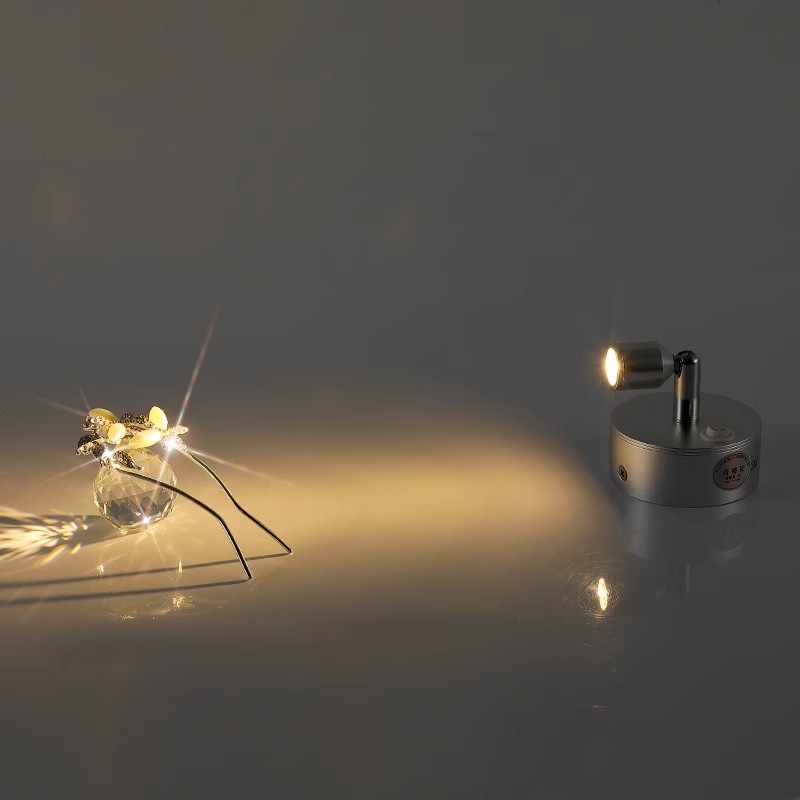 Wireless Charged 3W LED Jewelry Showcase Spotlight JEW250picture2