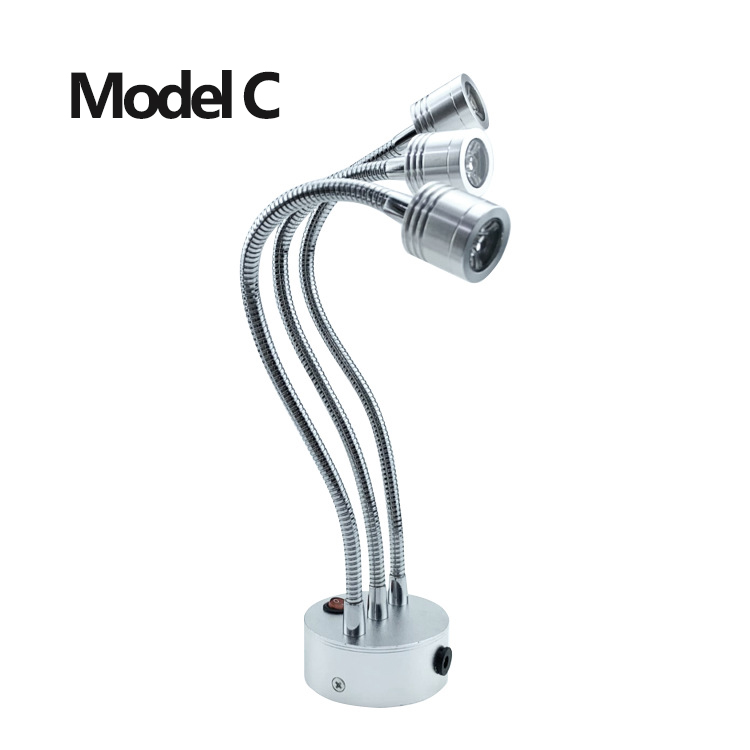 Flexible Multi-pole Standing Spotlights 3W LED Jewelry Lights JEW240picture3