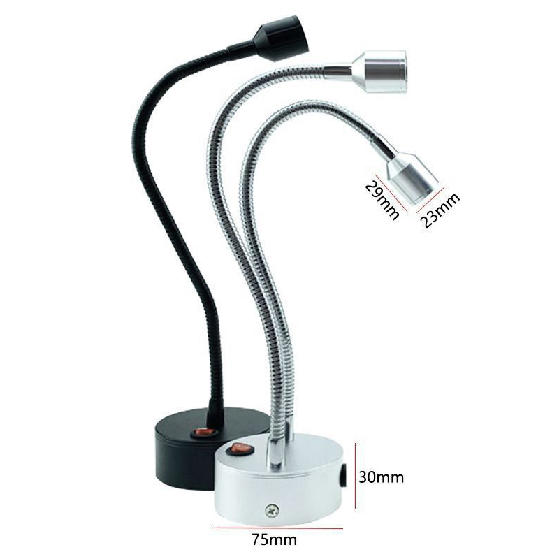 Flexible Multi-pole Standing Spotlights 3W LED Jewelry Lights JEW240picture5