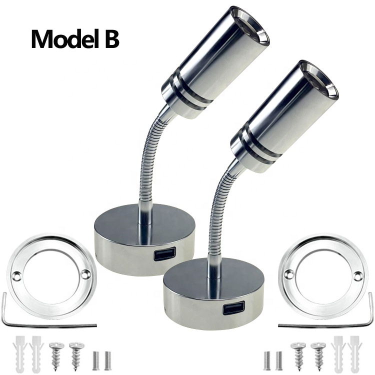 DC12-24V Touch Control RV Yacht Reading Light Yacht MRL330picture3