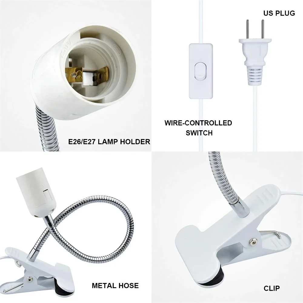 E27 Flexible Extension Converter LED Lamp Bulb Extend Adapter Socket Wall Socket Lamp Base BAS1800picture3
