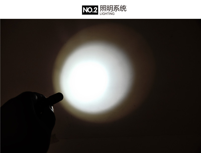 Customize Logo Mini Portable LED Flashlight Aluminum Alloy Flashlight 3 Modes Tactical Torch Hand Light Flashlight With Clip