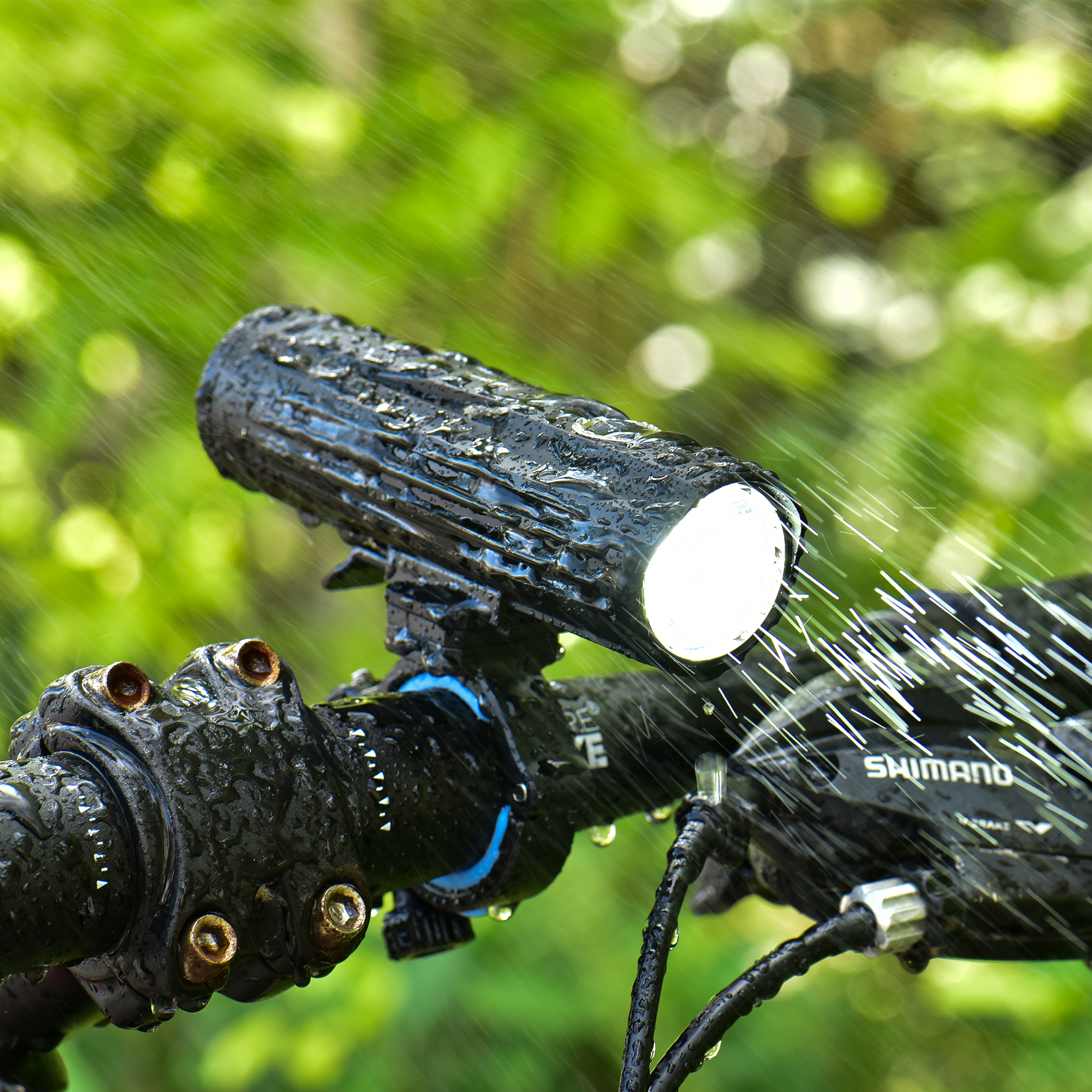 Outdoor Front Head  USB Rechargeable LED Bicycle Bike Light BKE240picture2