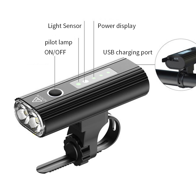 High Power 700 Luemns Sensor Headlights LED Bike Light BKE300picture4