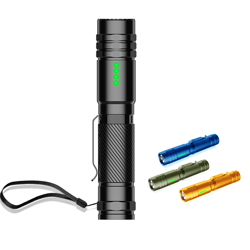 Waterproof Portable 1000 Lumens Aluminum Tactical Flashlight FSH970