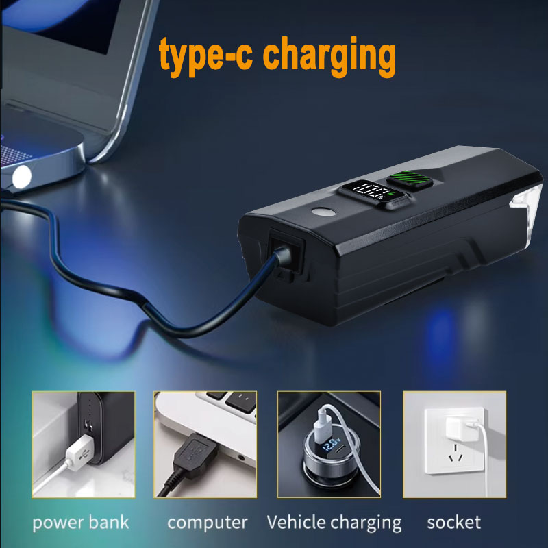 New Bicycle Cycle Led Light Usb Rechargeable Front Led Bike Light BKE330picture4