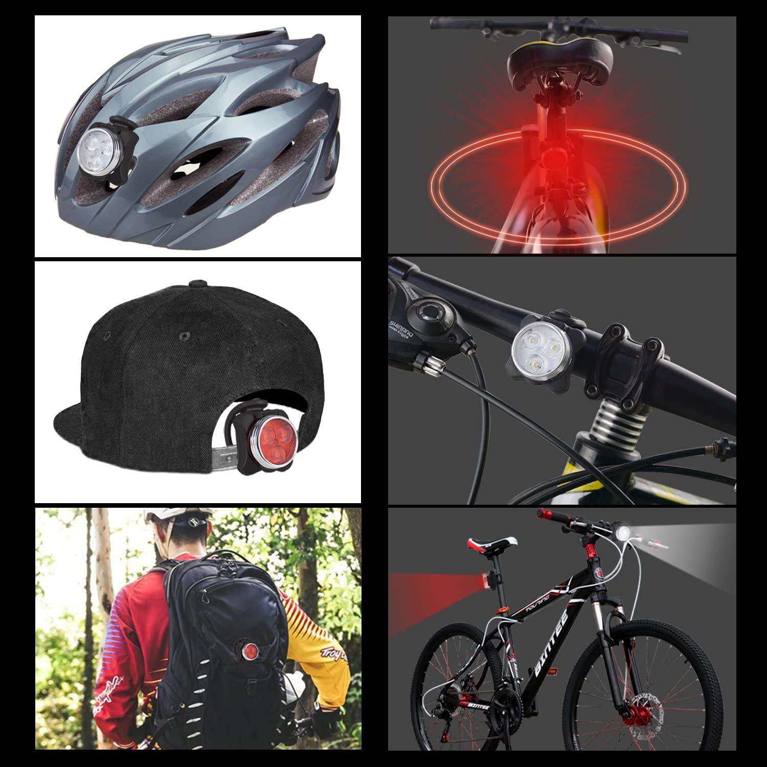 Waterproof Night Riding Bicycle Accessories Rechargeable Bike Light BKE350picture6