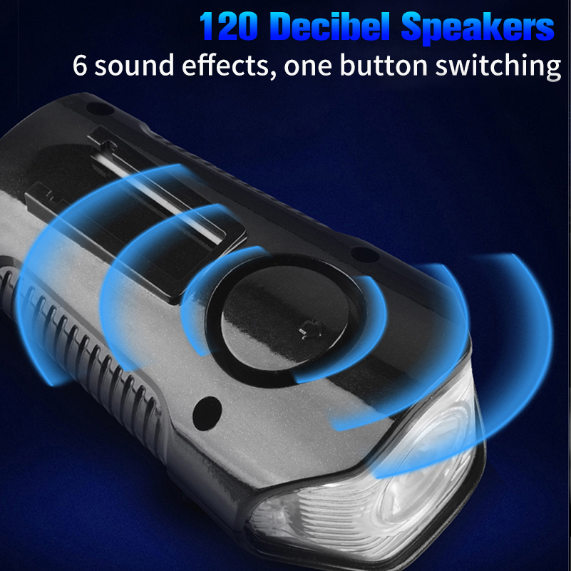 USB Rechargeable Bike HeadLight Light Ultra Bright LED Bicycle Light BKE390picture4